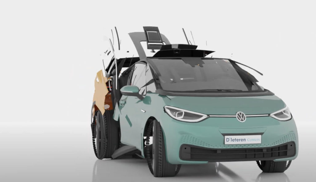 3D automotive transformation - From Volkswagen ID.3 to ID.4